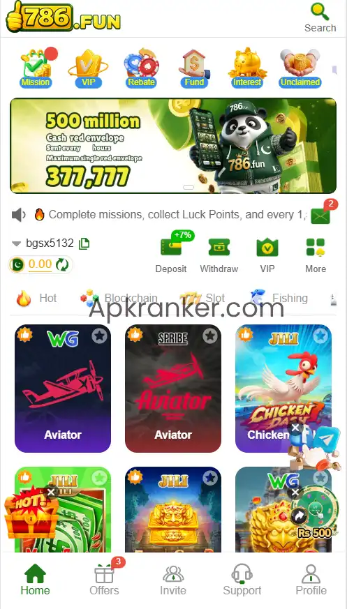 786FUN game APK