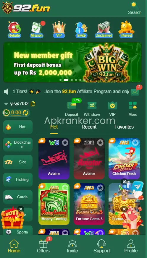 92FUN Game APK