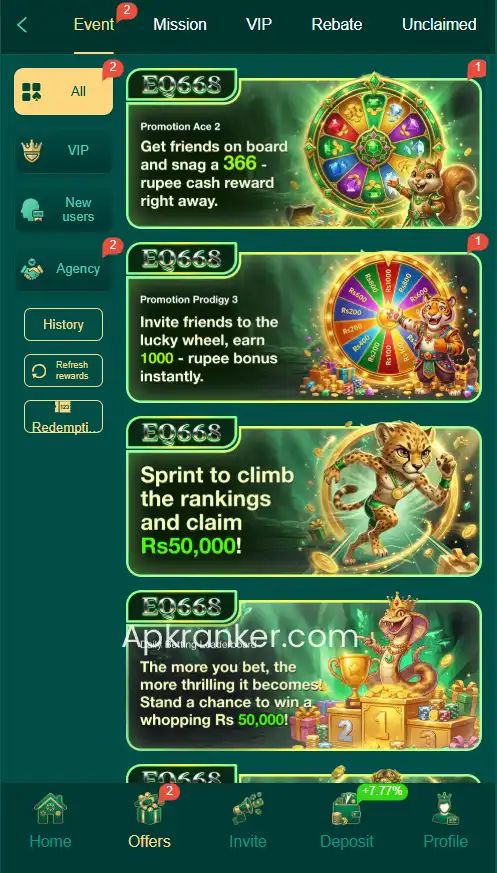 EQ668 GAme PK Download