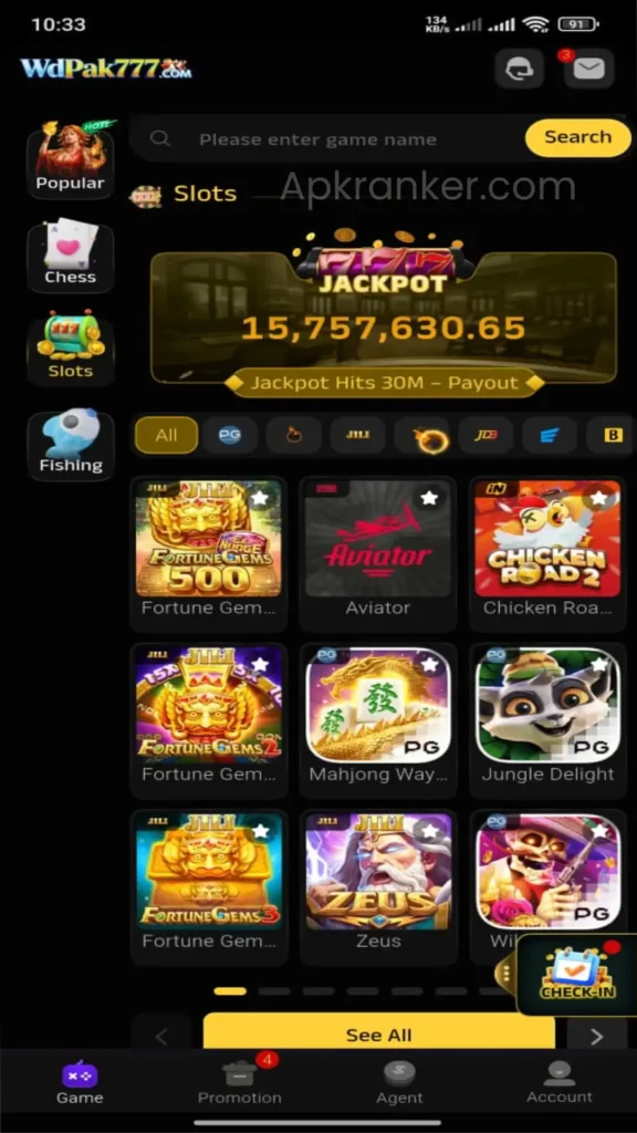 WDPAK777 Game Download