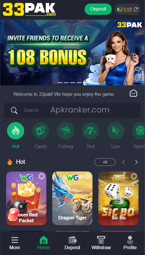 33PAK Game APK