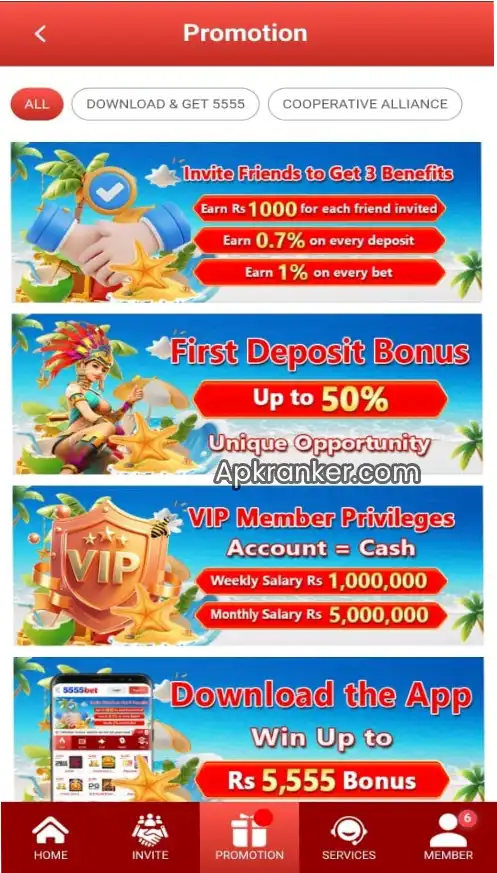 5555Bet Game APK