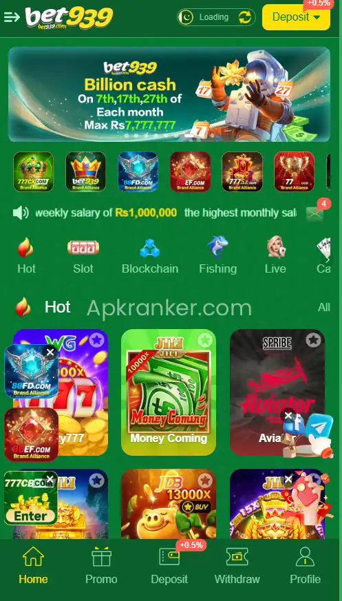 BET939 Game APK