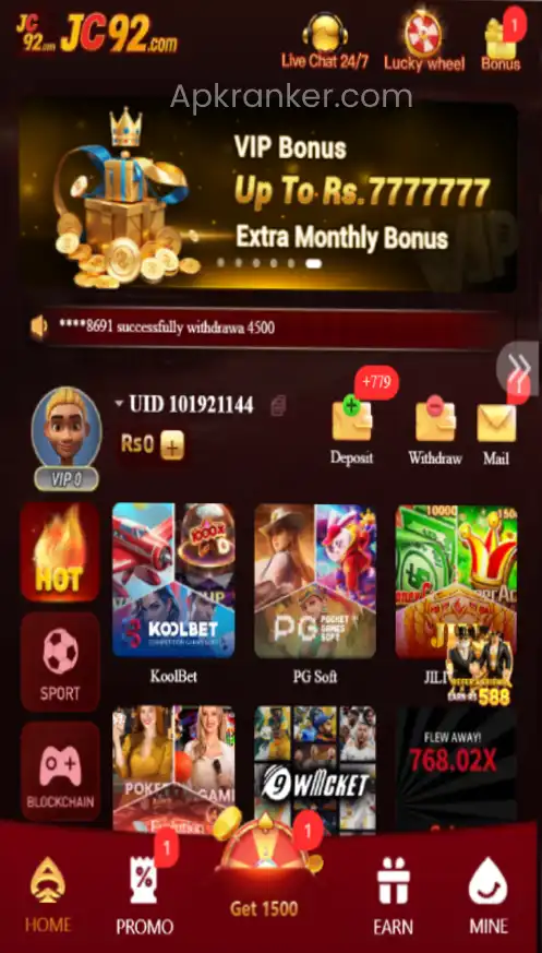 JC92 Game APK PK