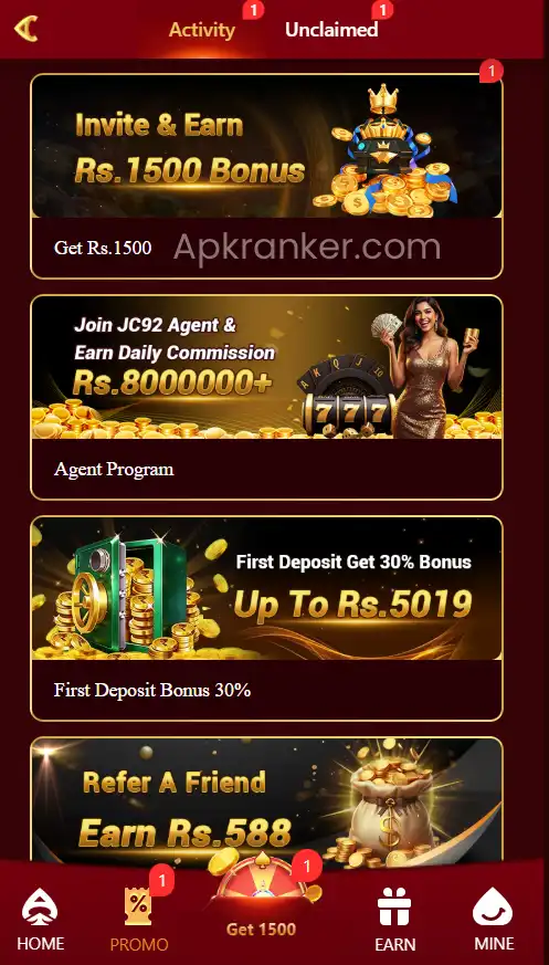 JC92 Game PK