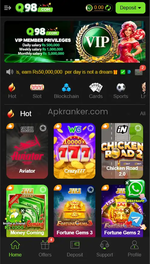 Q98 Game APK