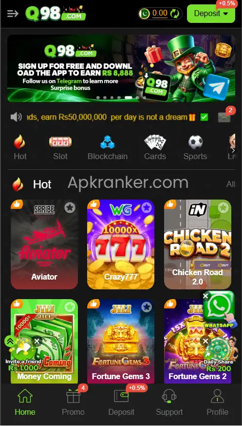 Q98 Game APK