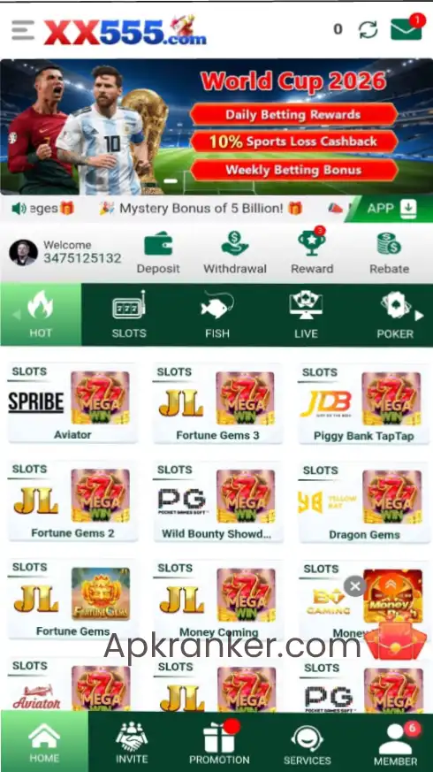 XX555 Game APK